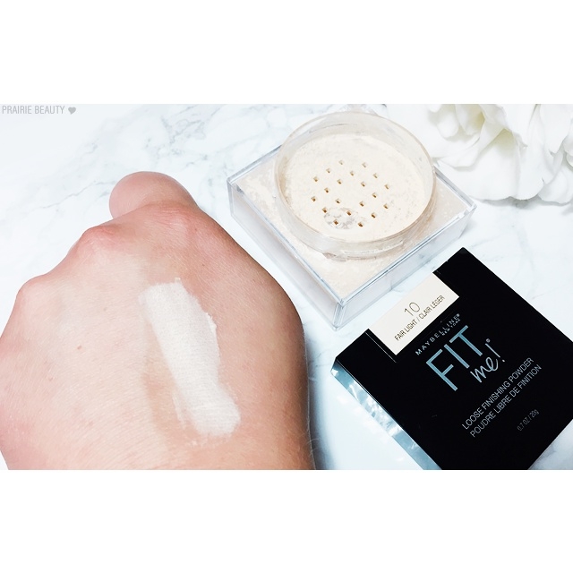 Phấn phủ Maybelline Fit Me dạng bột kiềm dầu Made in Canada