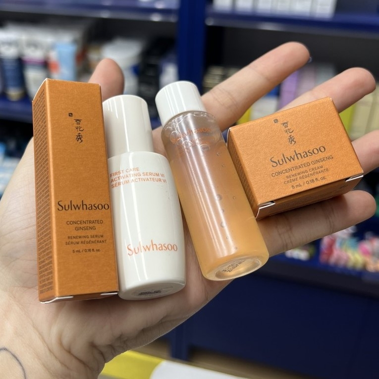 Set 4 Sản Phẩm Dưỡng Da Sephora Favourites Sulwhasoo Bestsellers Kit