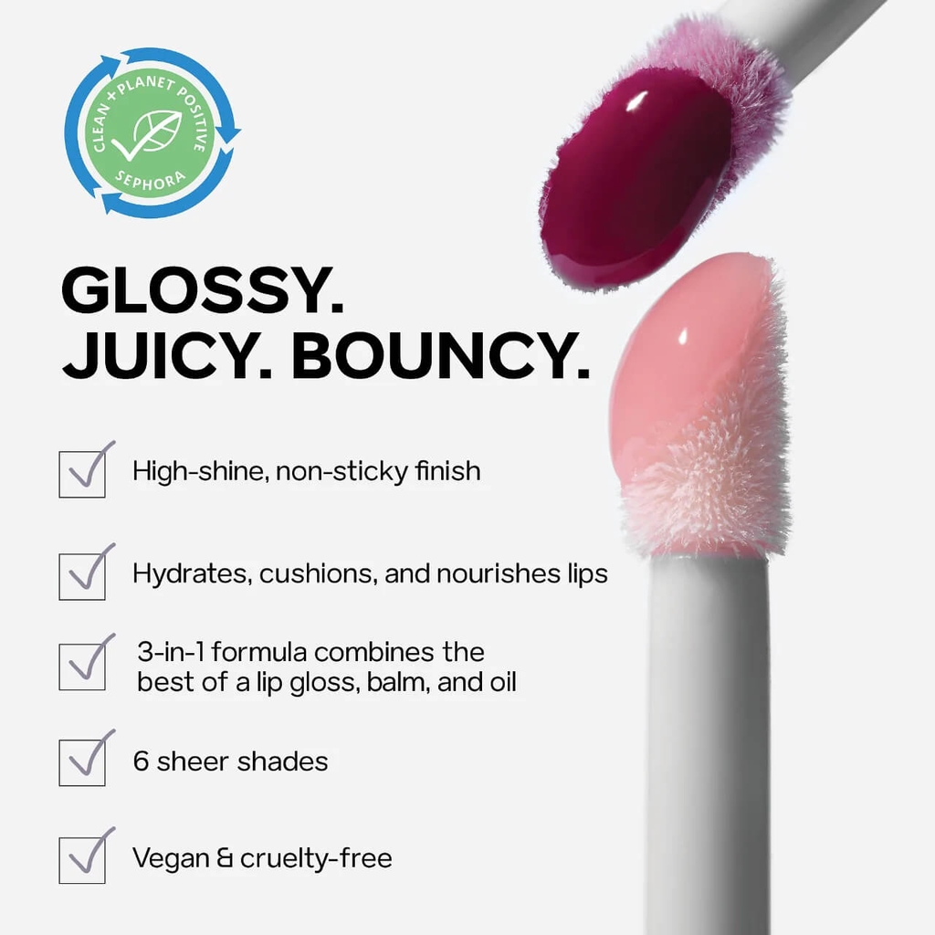 Son Bóng Dạng Dầu Saie Glossybounce High-Shine Hydrating Lip Oil
