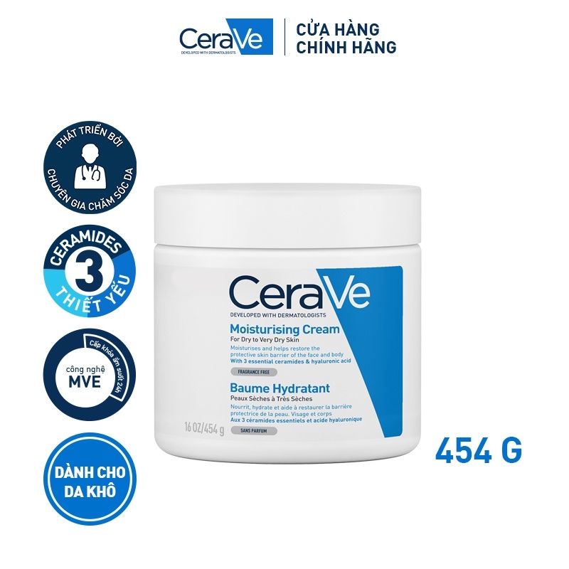 Kem dưỡng ẩm da Cerave Moisturizing Cream