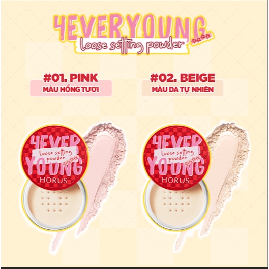 Phấn phủ Horus 4EVERYOUNG Loose Setting Powder 7G