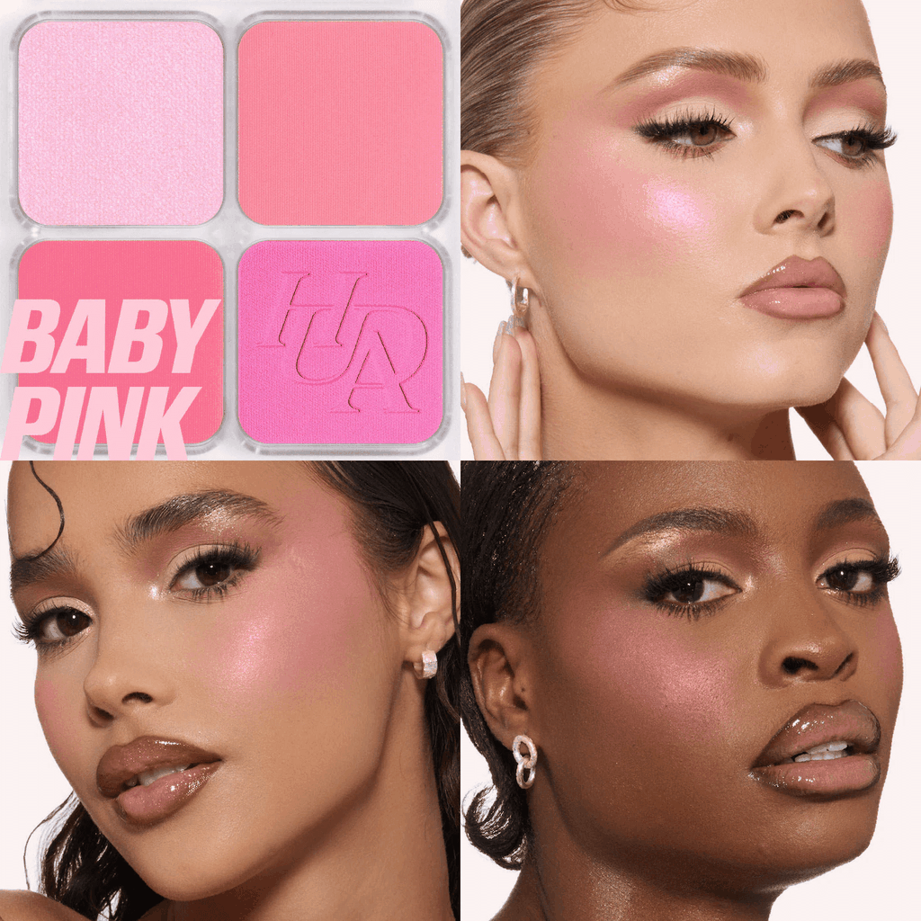 Má Hồng Huda Beauty Blush Filter Blurring Blushlighters Palette