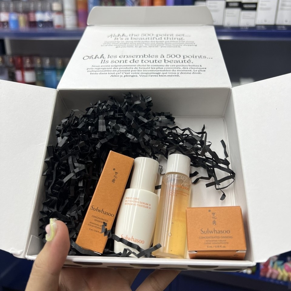 Set 4 Sản Phẩm Dưỡng Da Sephora Favourites Sulwhasoo Bestsellers Kit