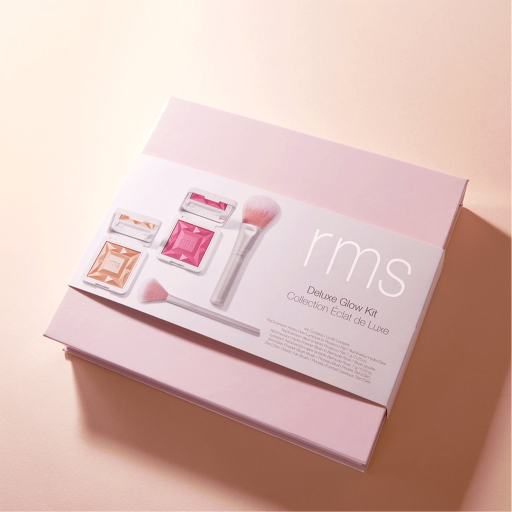 Set Má Hồng Và Bắt Sáng RMS Deluxe Glow Kit