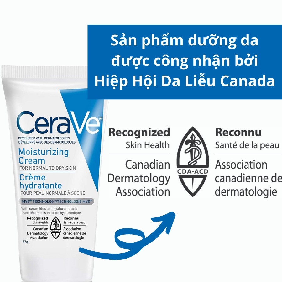 Kem dưỡng ẩm da Cerave Moisturizing Cream