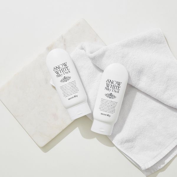 Kem dưỡng trắng da Snow White Milky Pack Secret Key 200ml