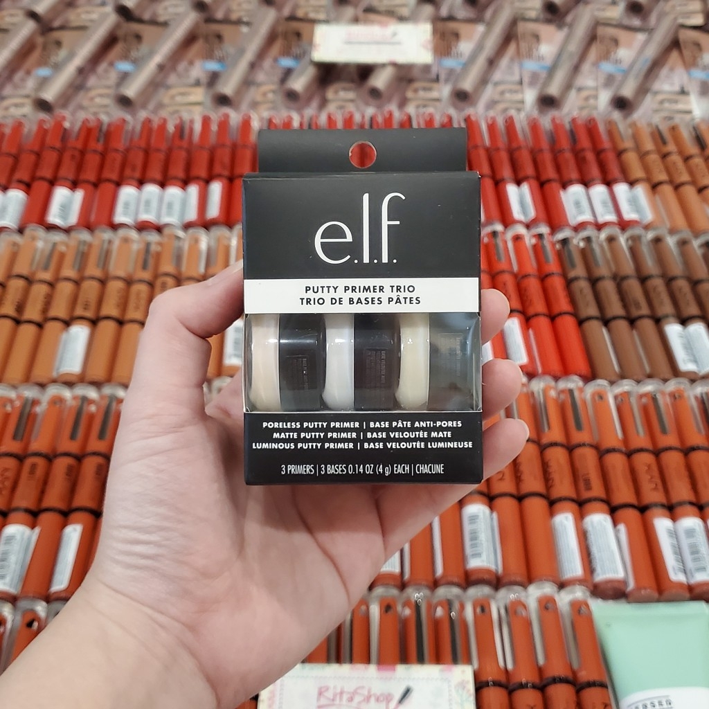 Set 3 kem lót giữ lớp trang điểm Elf Putty Primer Trio