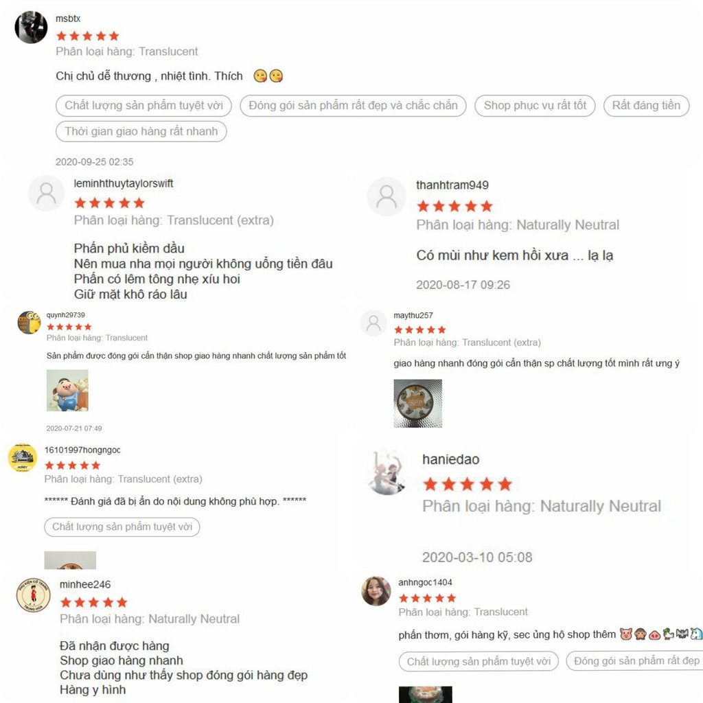 Phấn phủ kiềm dầu Coty Airspun - phấn trang điểm da