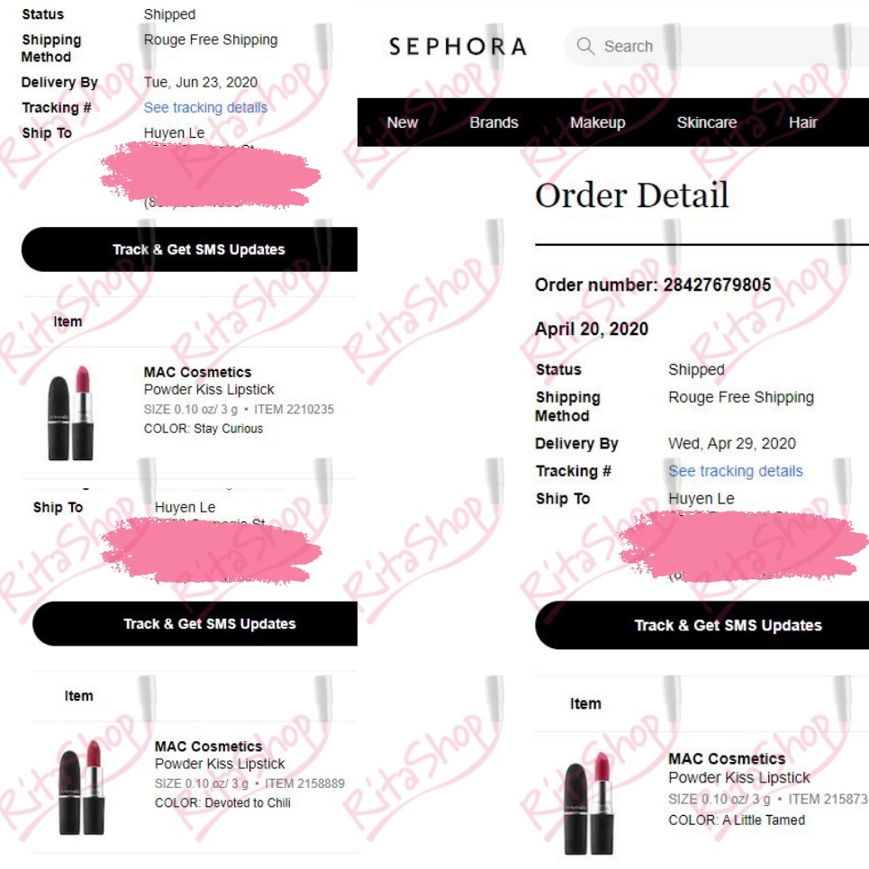 Son thỏi lì matte MAC Powder Kiss Lipstick