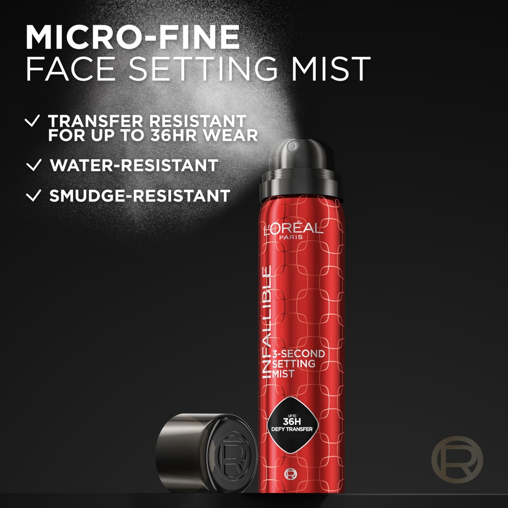 Xịt Giữ Makeup Loreal Infallible 3 Second Setting Mist