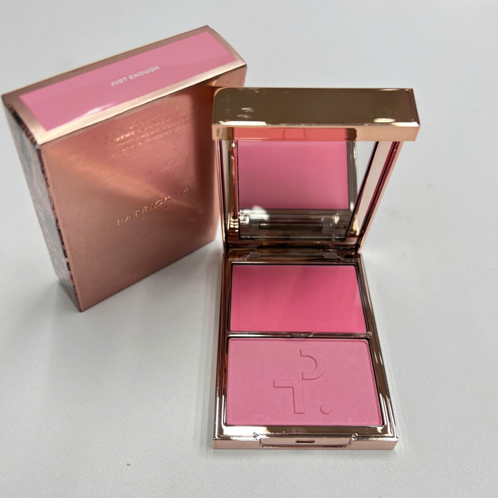 Phấn má hồng Patrick Ta Double - Crème Take & Powder Blush Duo