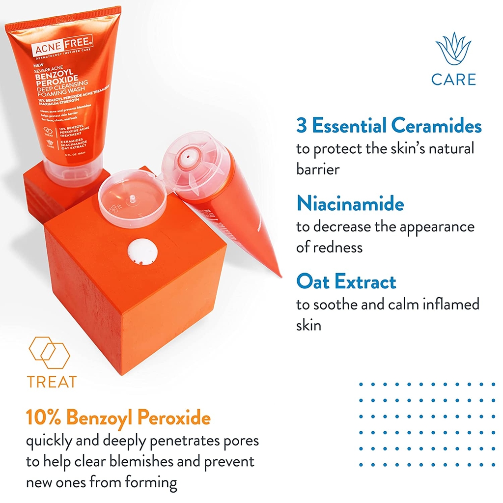 SRM AcneFree 10% BP 150 ml