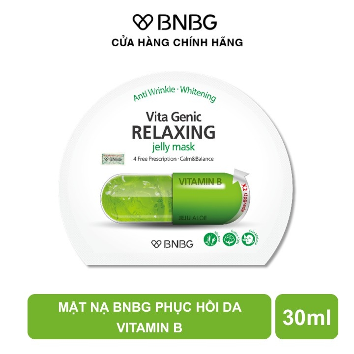 Mặt Nạ BNBG Vita Mask phục hồi, cấp ẩm, nuôi dưỡng da toàn diện 30ml