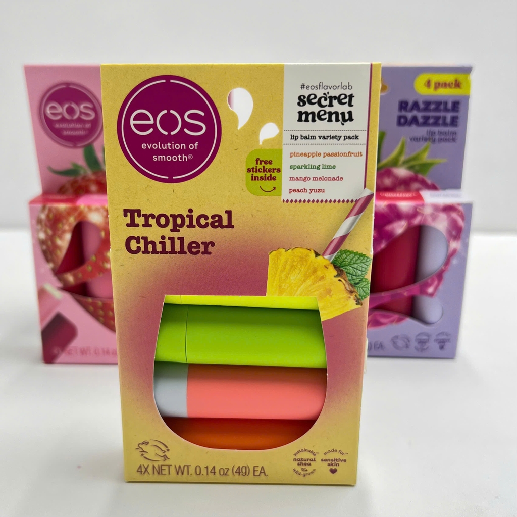 Set 4 Son Dưỡng EOS