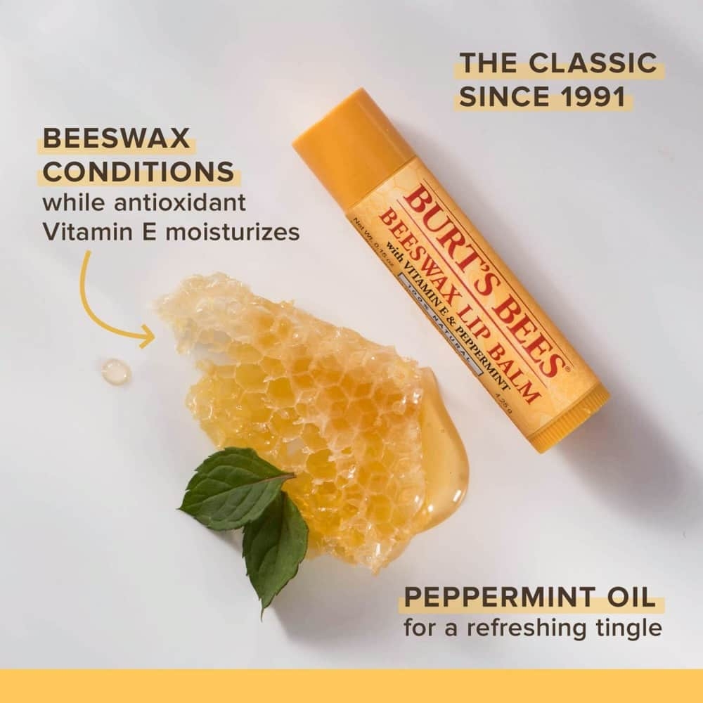 Son Dưỡng Môi Burt's Bees Beewax Lip Balm
