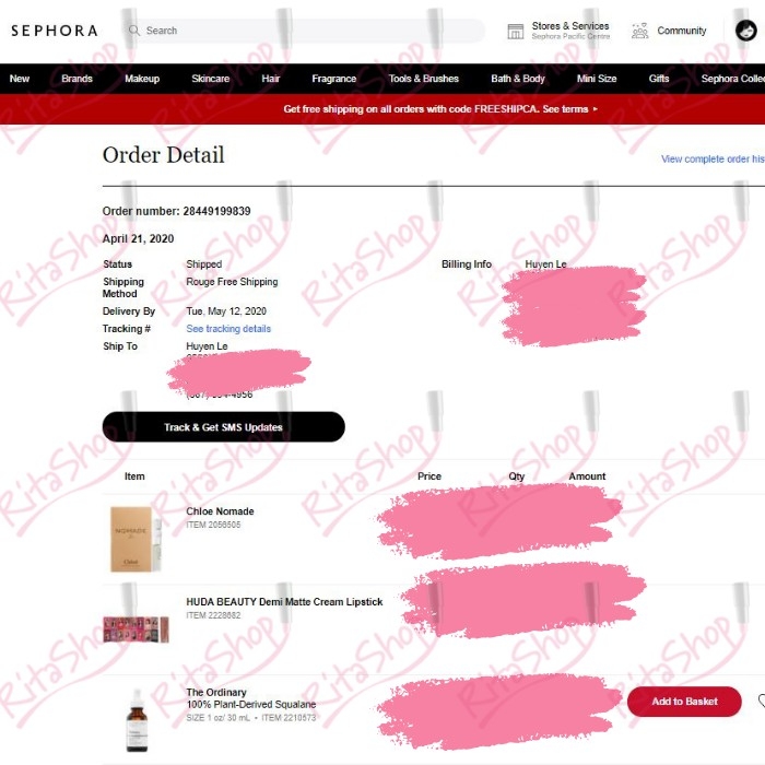 Tinh dầu dưỡng The Ordinary 100% Plant-Derived Squalane 30 ml