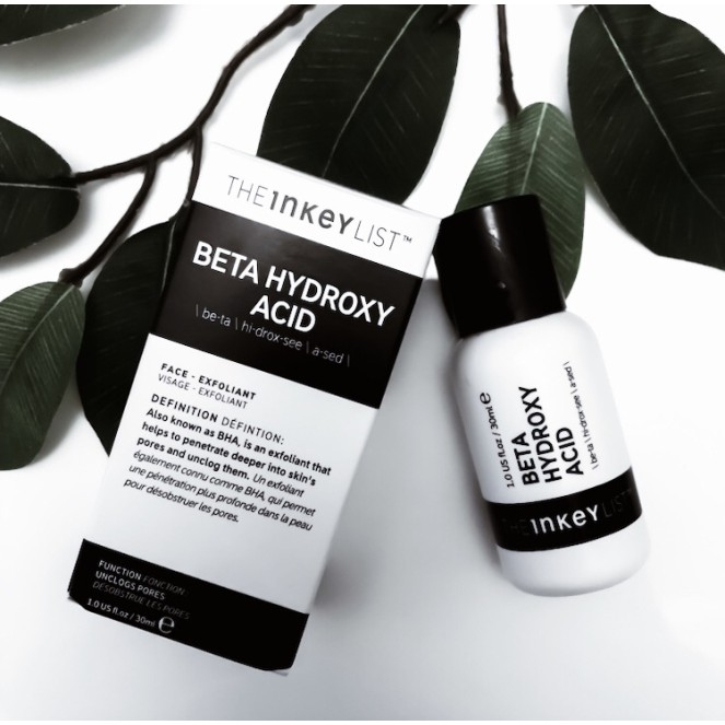 Tinh chất tẩy da chết giảm mụn dưỡng da The Inkey List Beta Hydroxyl Acid 30ml