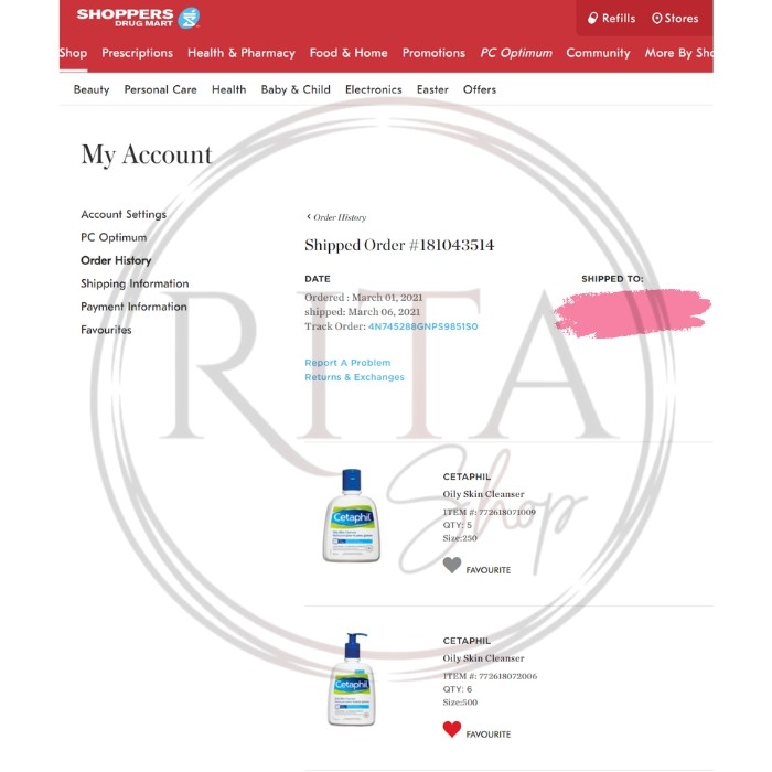 SRM Cetaphil Oily Skin Cleanser