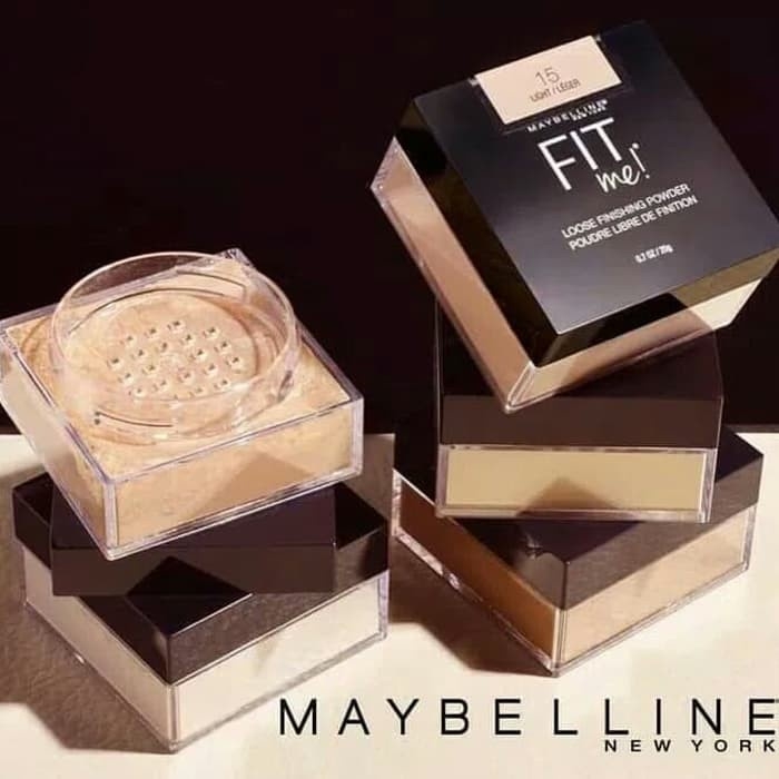 Phấn phủ Maybelline Fit Me dạng bột kiềm dầu Made in Canada