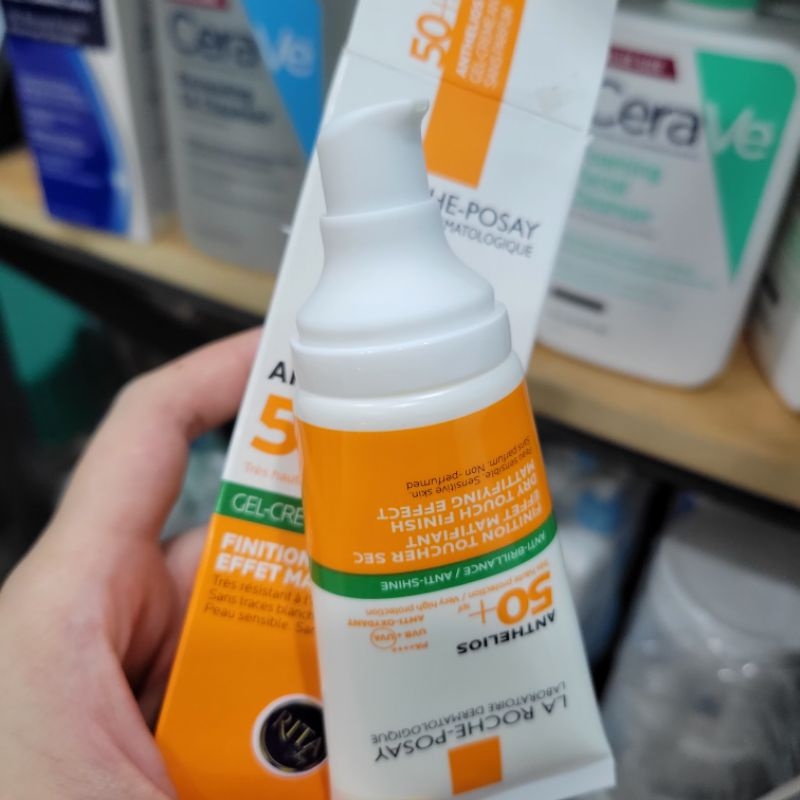 Kem Chống Nắng Cho Da Dầu La Roche-Posay Anti-Brillance/ Anti-Shine Anthelios XL Dry Touch Gel Cream 50ml