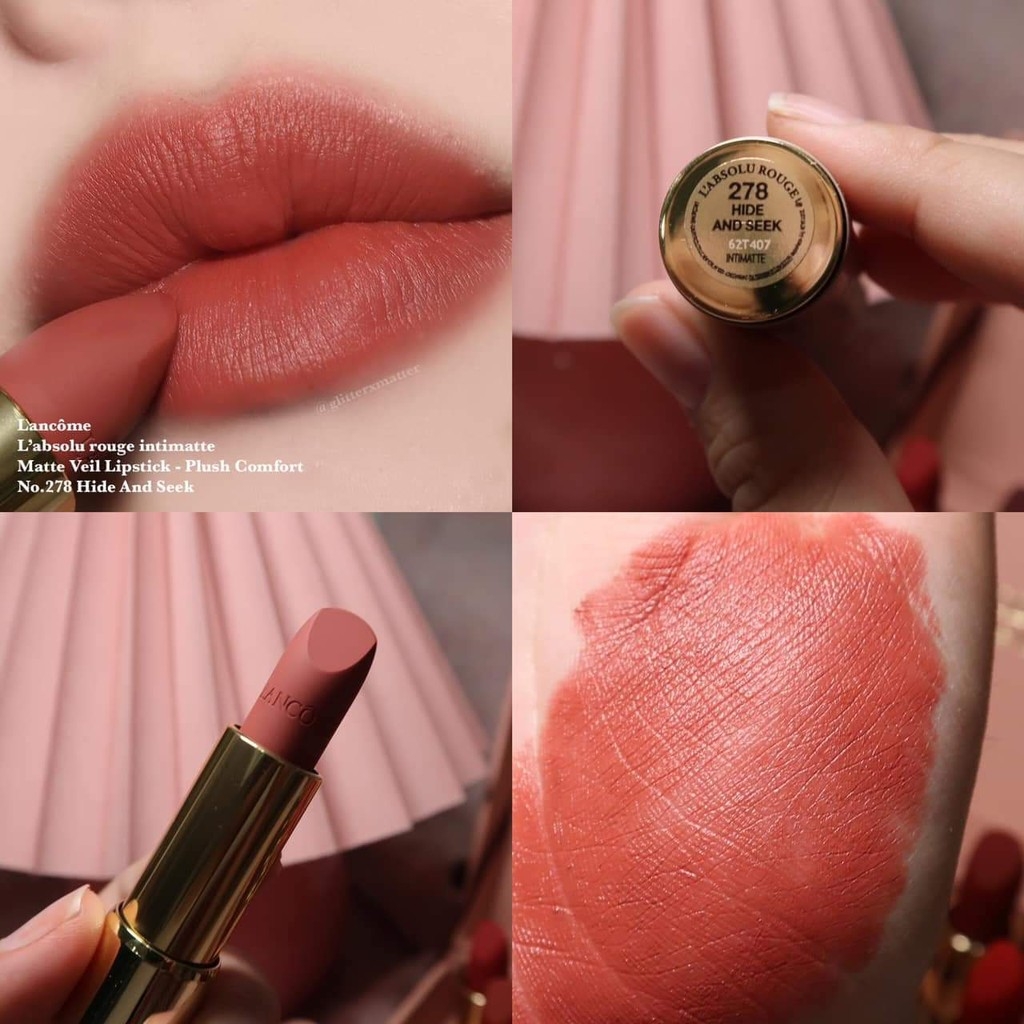 Son thỏi lì Lancome L'Absolu Rouge Intimatte