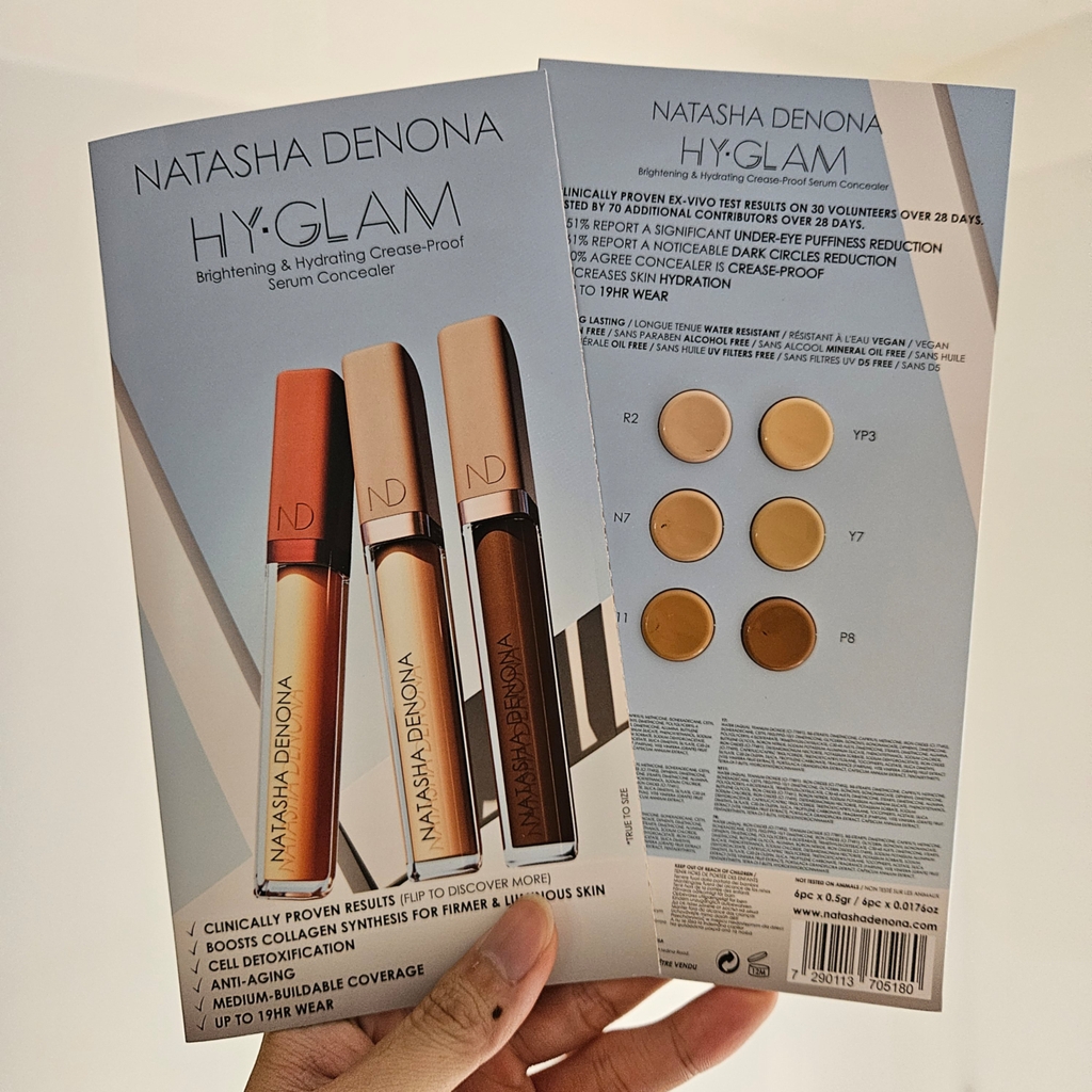 Sample che khuyết điểm Natasha denona