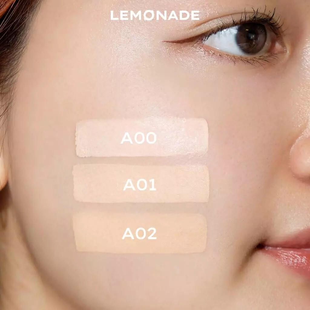Phấn nước mỏng nhẹ kiềm dầu thuần chay chống nắng Lemonade SuperMatte No Makeup Cushion