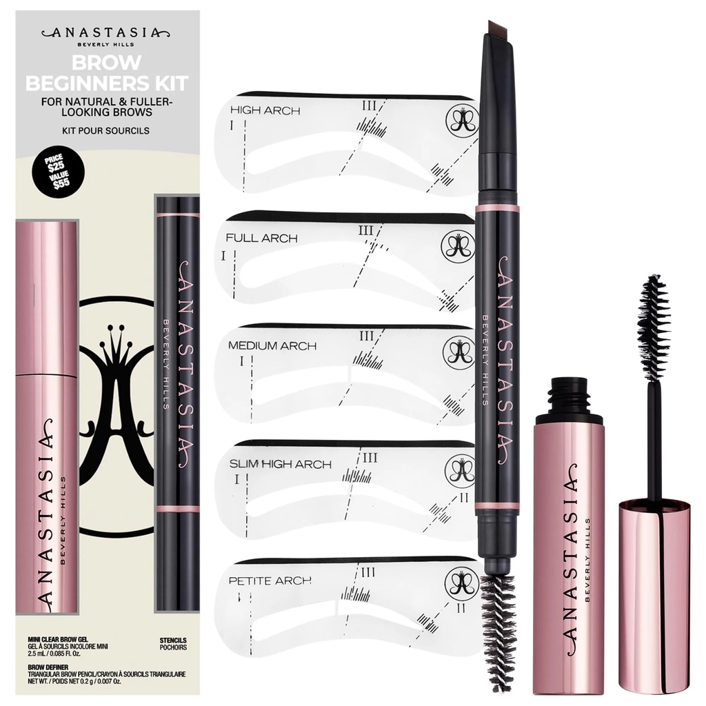 Set Gel Dựng Mày Và Chì Kẻ Mày Anastasia Brow Beginners Kit