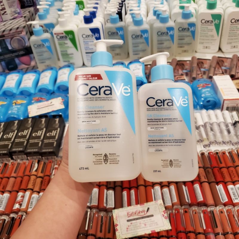 SRM CeraVe Renewing SA cleanser