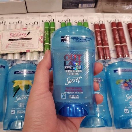 Gel lăn khử mùi Secret dạng gel 48H clear gel
