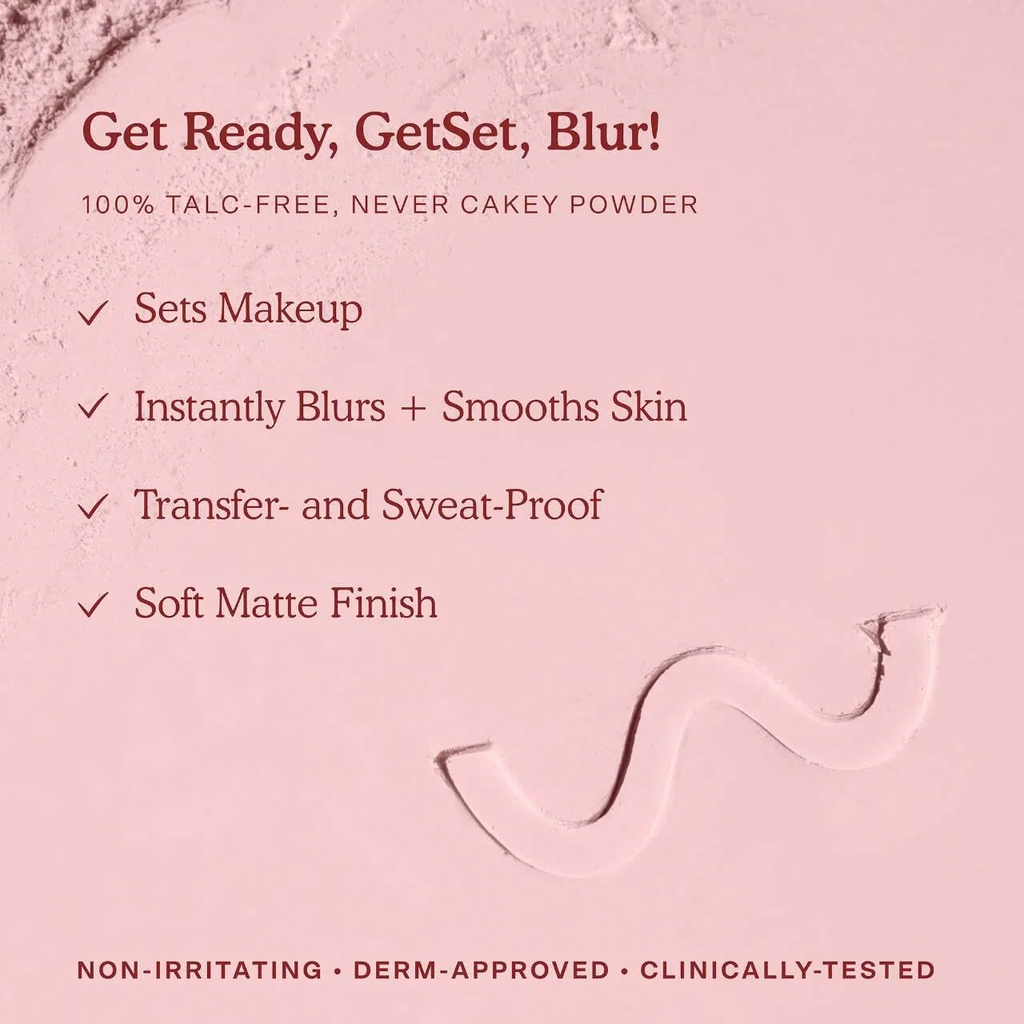 Phấn Phủ Dạng Nén Tower 28 GetSet Blur + Set Talc-Free Pressed Setting Powder 10g