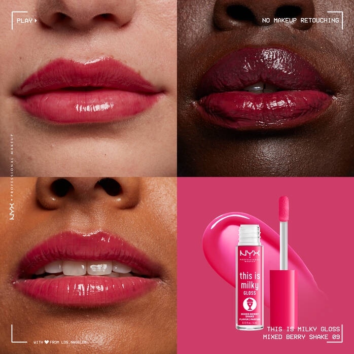 Son bóng dưỡng môi có màu NYX This is Milky Gloss Milkshake