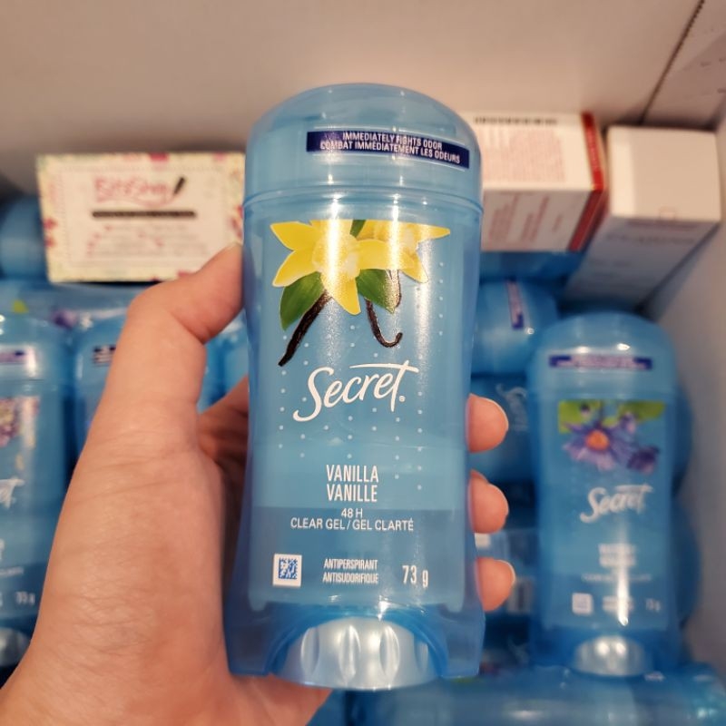 Gel lăn khử mùi Secret dạng gel 48H clear gel