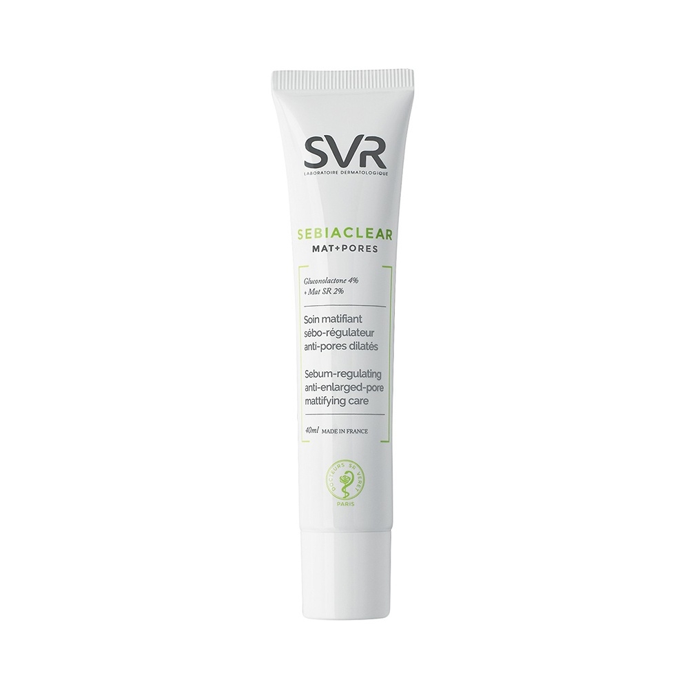 Kem dưỡng da SVR Sebiaclear Active Mat +Pores Hydra dành cho da dầu mụn 40ml