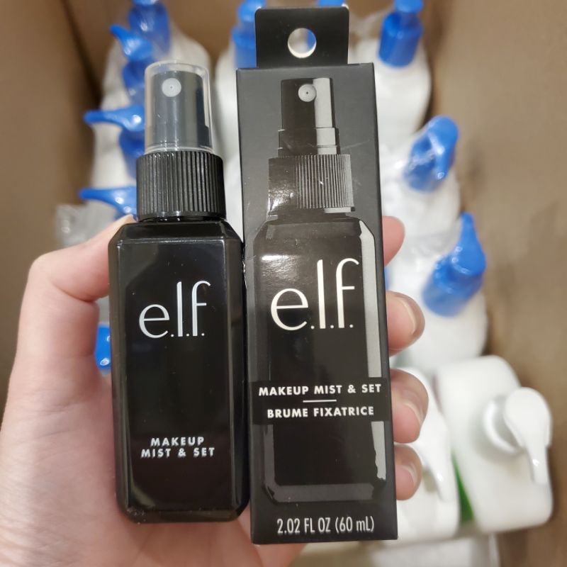 Xịt khoáng giữ & khóa lớp makeup Elf Makeup Mist & Set