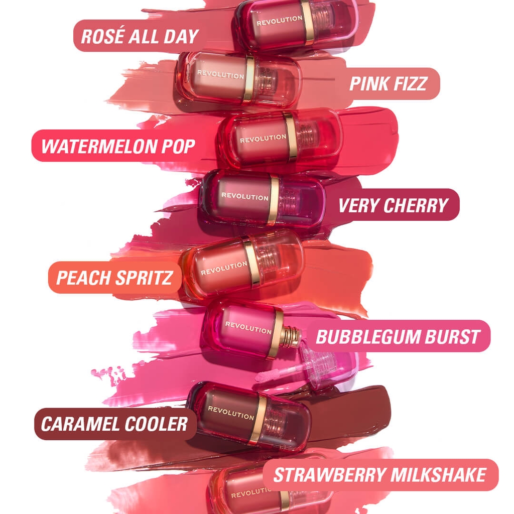 Má Hồng Kem Revolution Makeup Superdewy Liquid Blush Burst