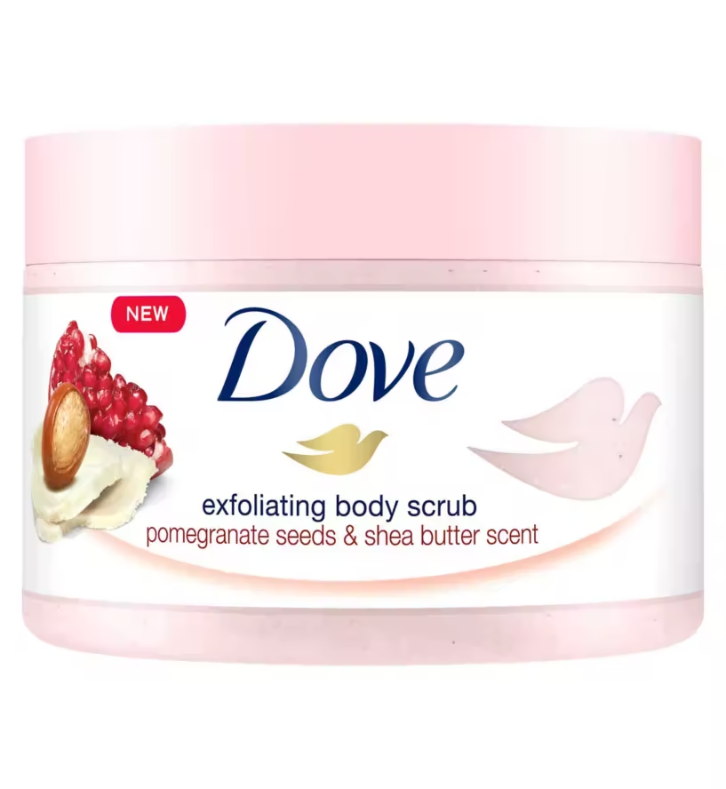 Tẩy tế bào chết body Dove