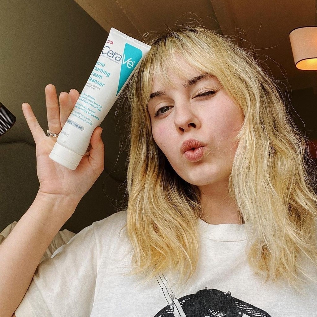 SRM cho da dầu mụn Cerave Acne Foaming Cream Cleanser 150ml