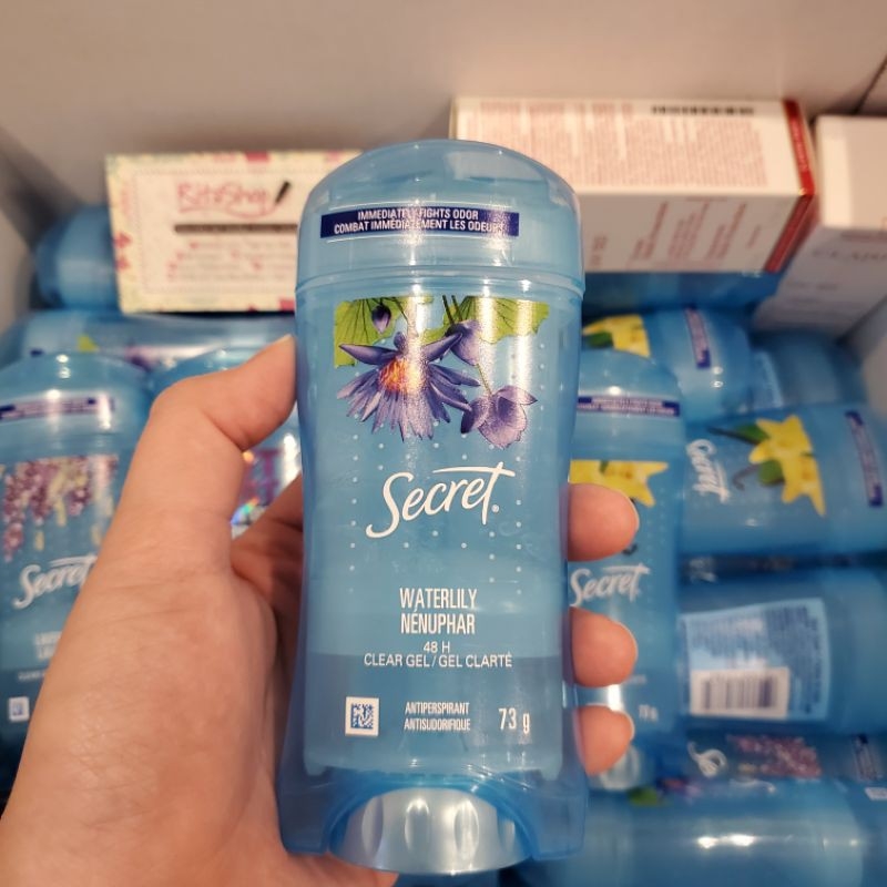 Gel lăn khử mùi Secret dạng gel 48H clear gel
