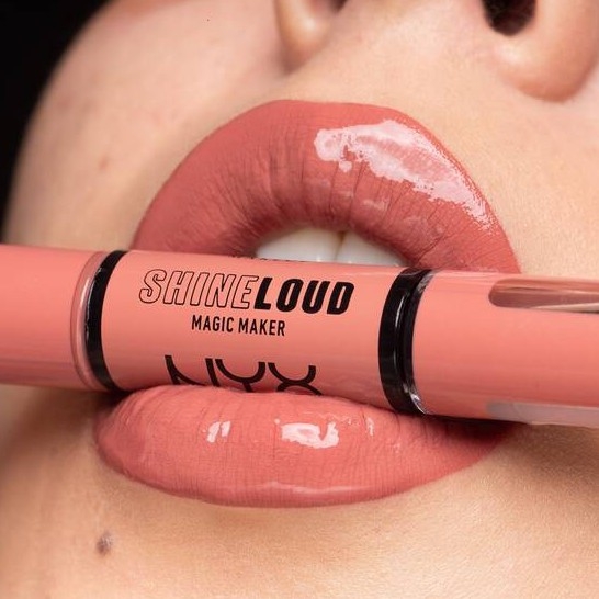 Son kem lì 2 đầu NYX Shine Loud Liquid Lipstick