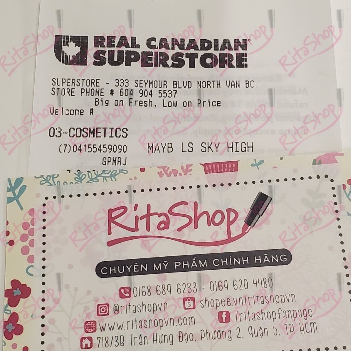 Mascara Maybelline Sky high làm dày và dài mi