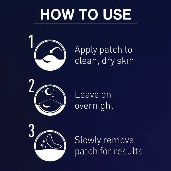 Miếng Dán Mụn Panoxyl PM Overnight Spot Patches 40 Miếng