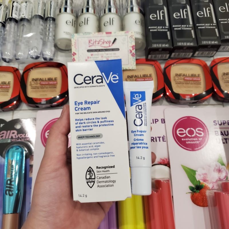 Kem dưỡng Cerave Eye Repair giảm quầng thâm và bọng mắt 15ml