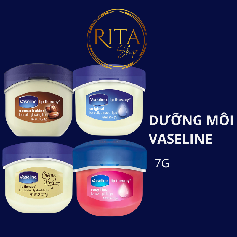 Son Dưỡng Môi Vaseline Mini Lip Therapy Mỹ