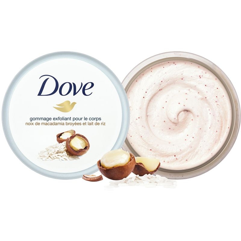 Tẩy tế bào chết body Dove
