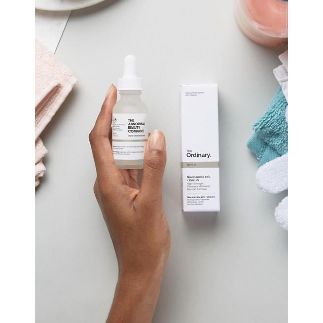 Serum dưỡng da làm mờ thâm mụn The Ordinary Niacinamide 10% + Zinc 1%