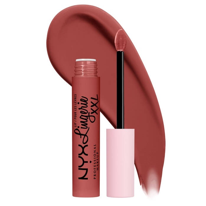Son kem lì NYX Lingerie XXL Matte Liquid Lipstick cực kì nhẹ môi
