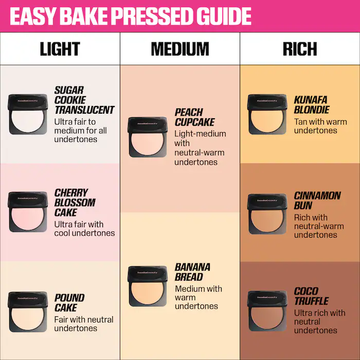 Phấn Phủ Dạng Nén Huda Easy Bake Airbrush Matte Pressed Setting Powder 8.5g