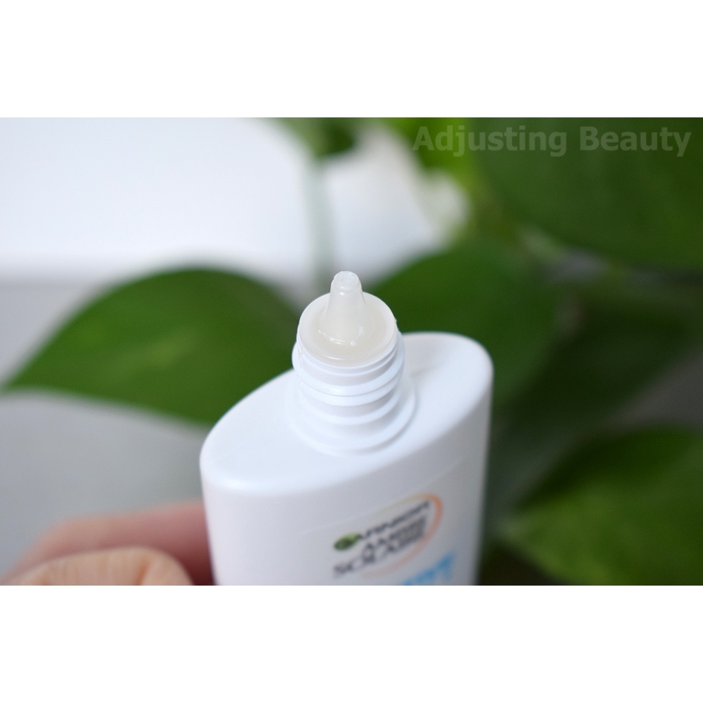 [Nội địa Anh] Kem chống nắng Garnier Ambre Solaire Spf 50 dạng lỏng chống sạm da và ô nhiễm dành cho mặt 40ml