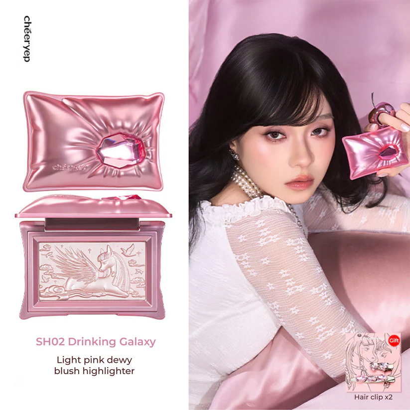 Bảng Bắt Sáng Cheeryep Highlighting Powder Pillow Gem Series Limited Edition